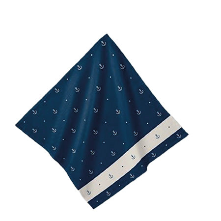Anchor pattern tea towels set
