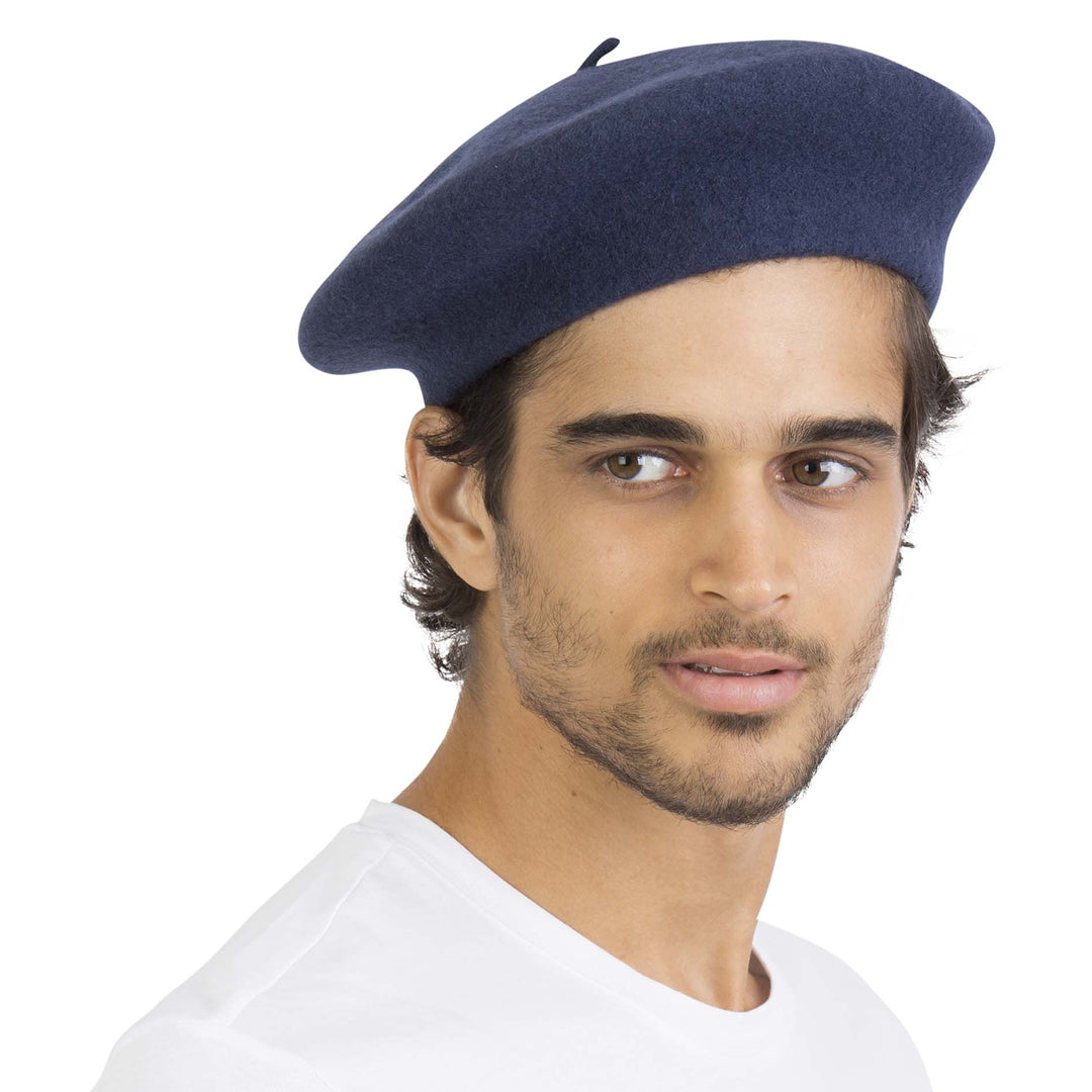 Franse baret met voering