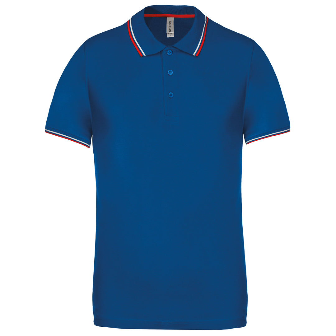 Sporty men's polo shirt