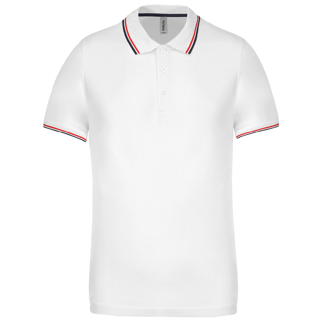 Sporty men's polo shirt