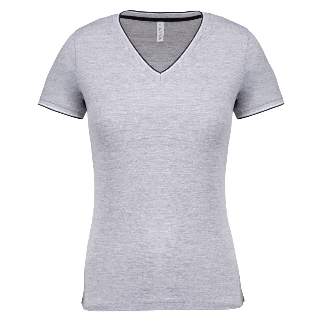 Pique women's v-neck t-shirt